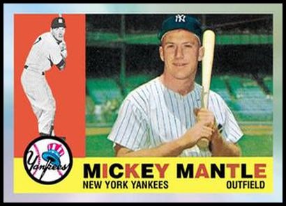 9 Mickey Mantle 1960